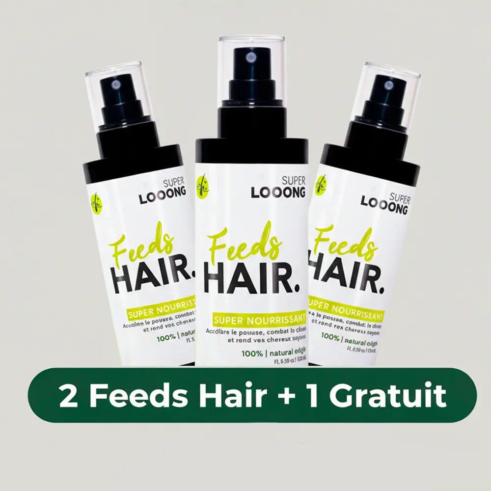 2 Feeds Hair + 1 Gratuit