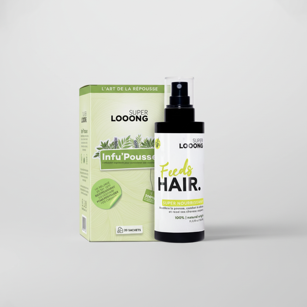 1 Boîte + 1 spray pousse